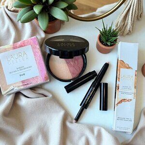 Laura Geller IN BOX Baked Blush-N-Highlight Duo and Eyeshadow Stick & Powder